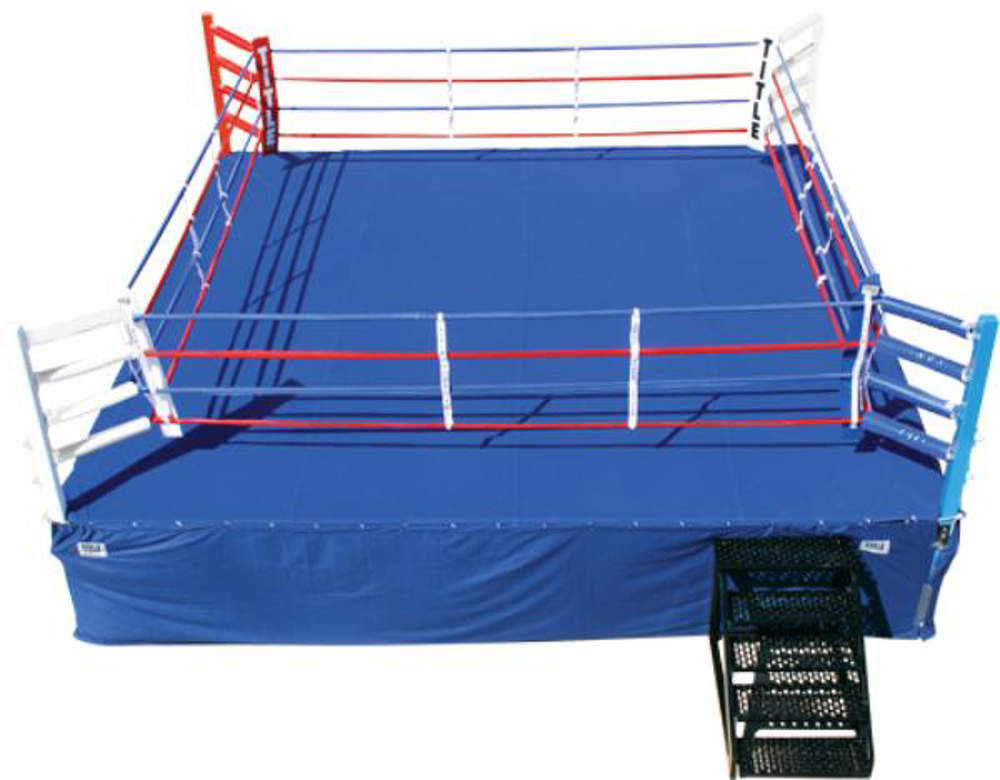 Picture of Steel structure for a professional boxing ring