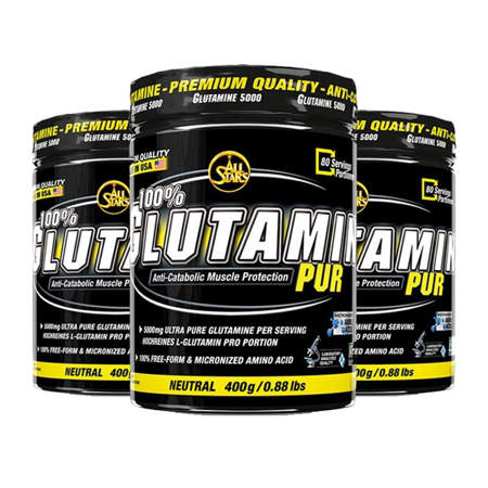 Picture of All Stars Glutamine 100% Pur - anti-catabolic protection for muscles