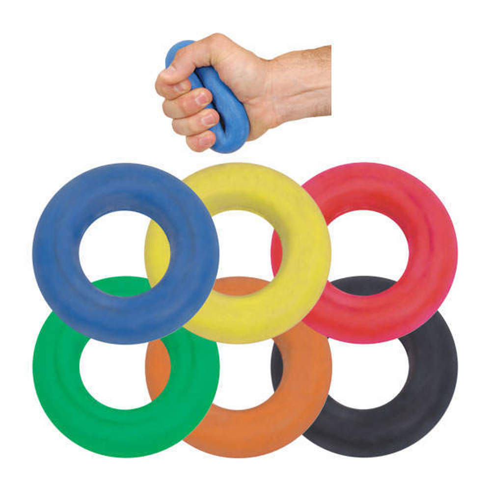 Picture of Rubber rings for strengthening the hand grip and forearm muscles