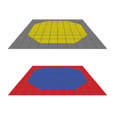 Picture of Puzzle tatami strunjače/podloge Diamond, dijagonalne