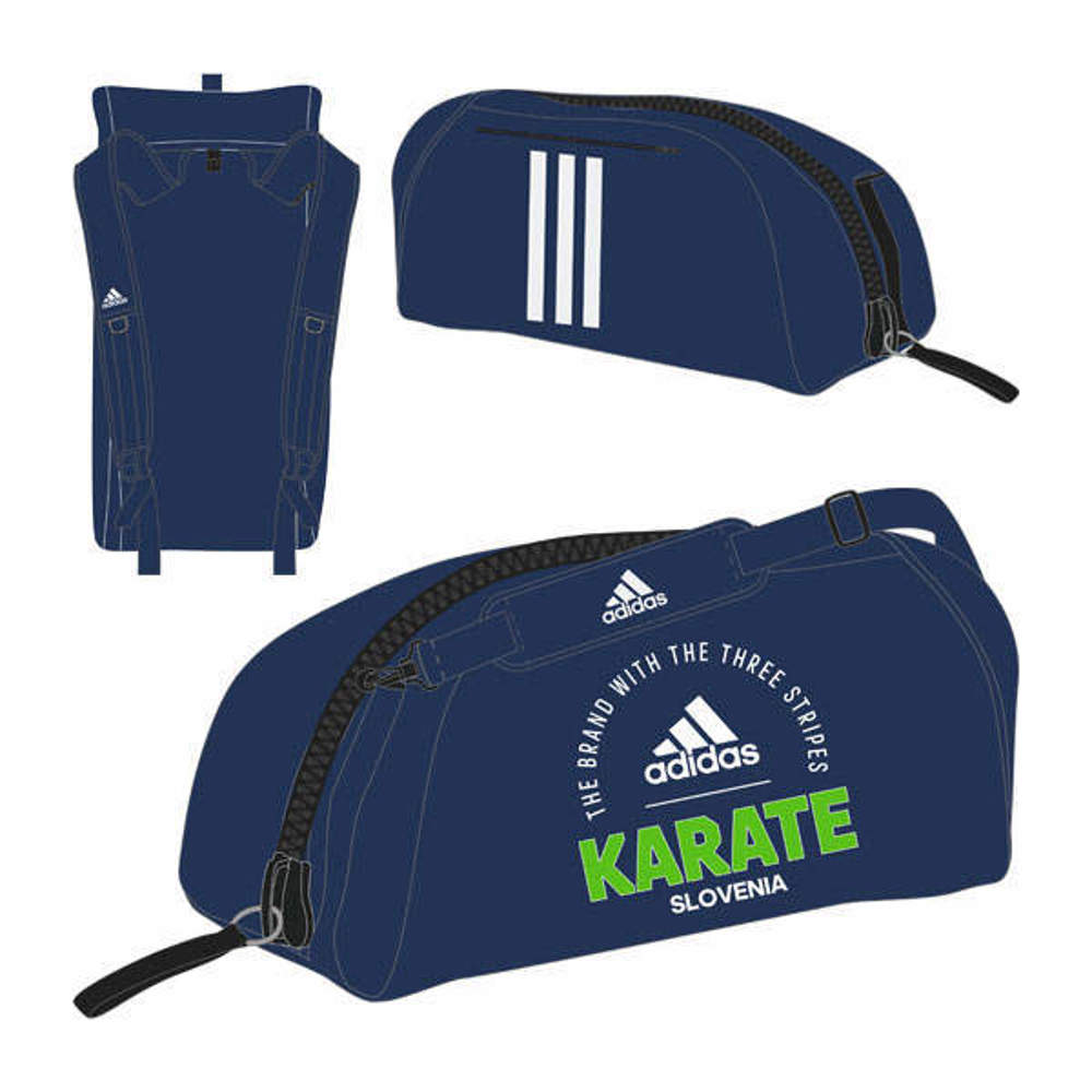 Picture of adidas Karate Slovenia training 3in1 bag