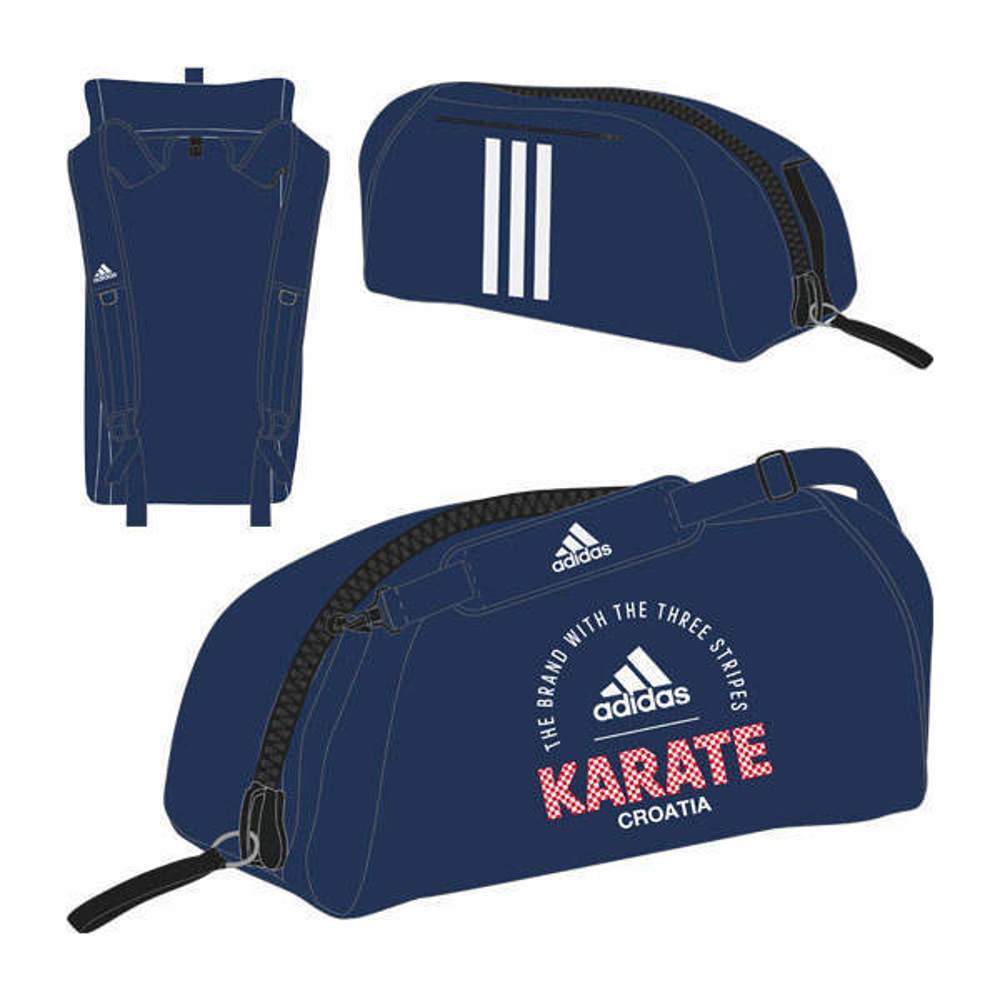 Picture of adidas Karate Croatia training 3in1 bag